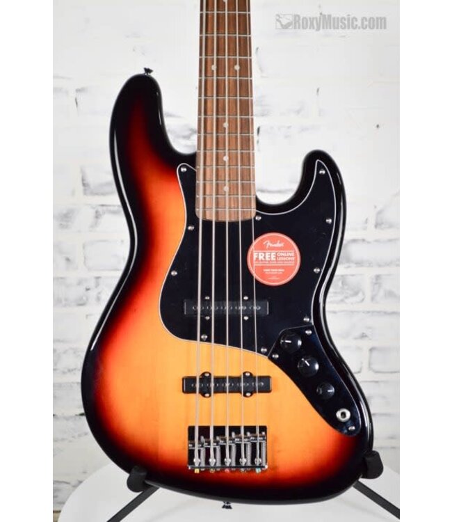 Squier Affinity Series Jazz Bass V - 3-color Sunburst with Laurel