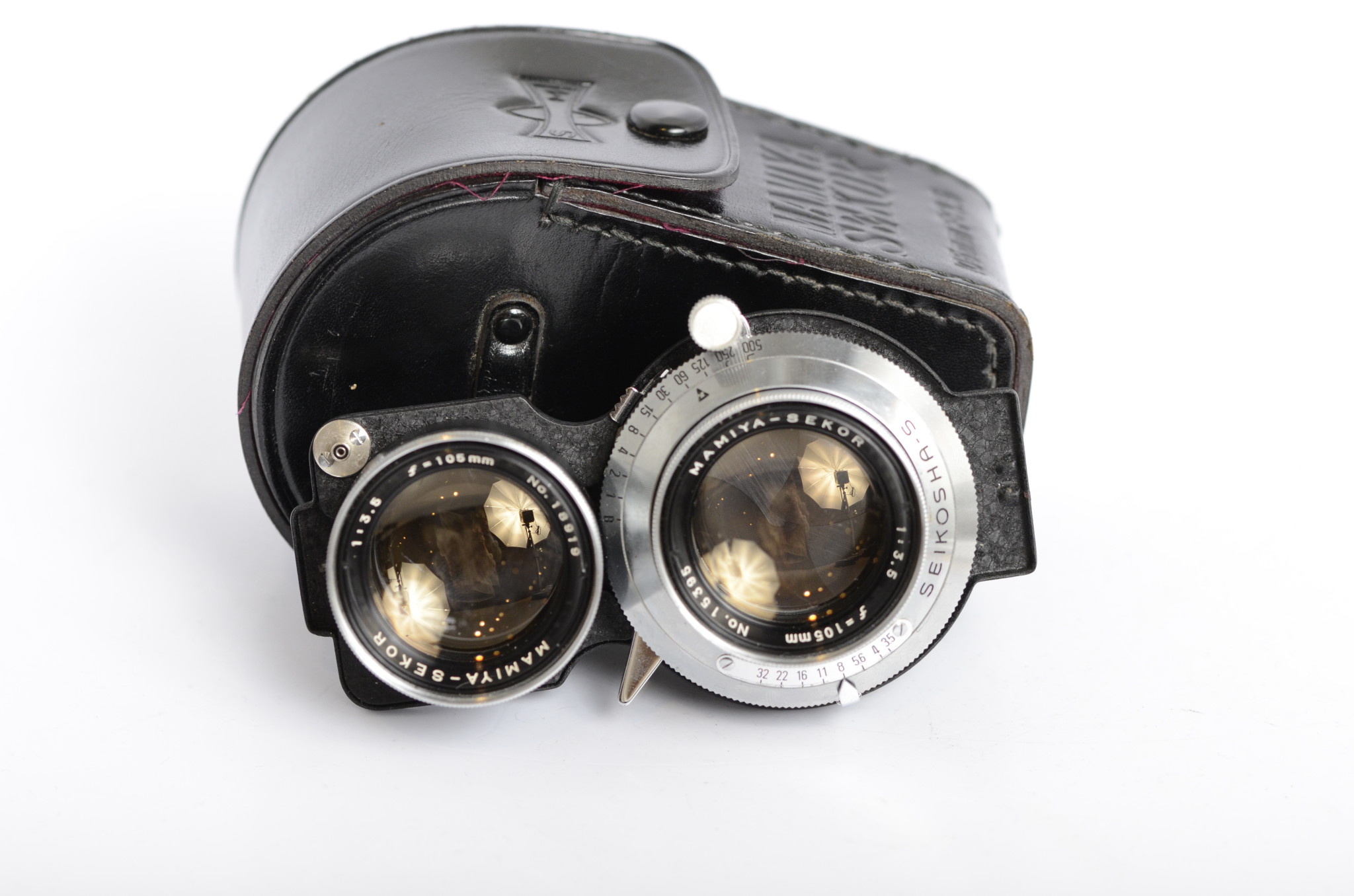 Mamiya Mamiya-Sekor 105mm f/3.5 Chrome TLR lens - LeZot Camera