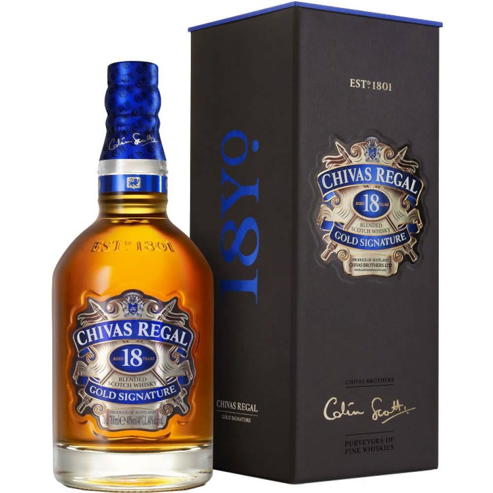 Chivas Regal Gold Signature 18 Years ABV 40% 750 ML - Cheers On Demand