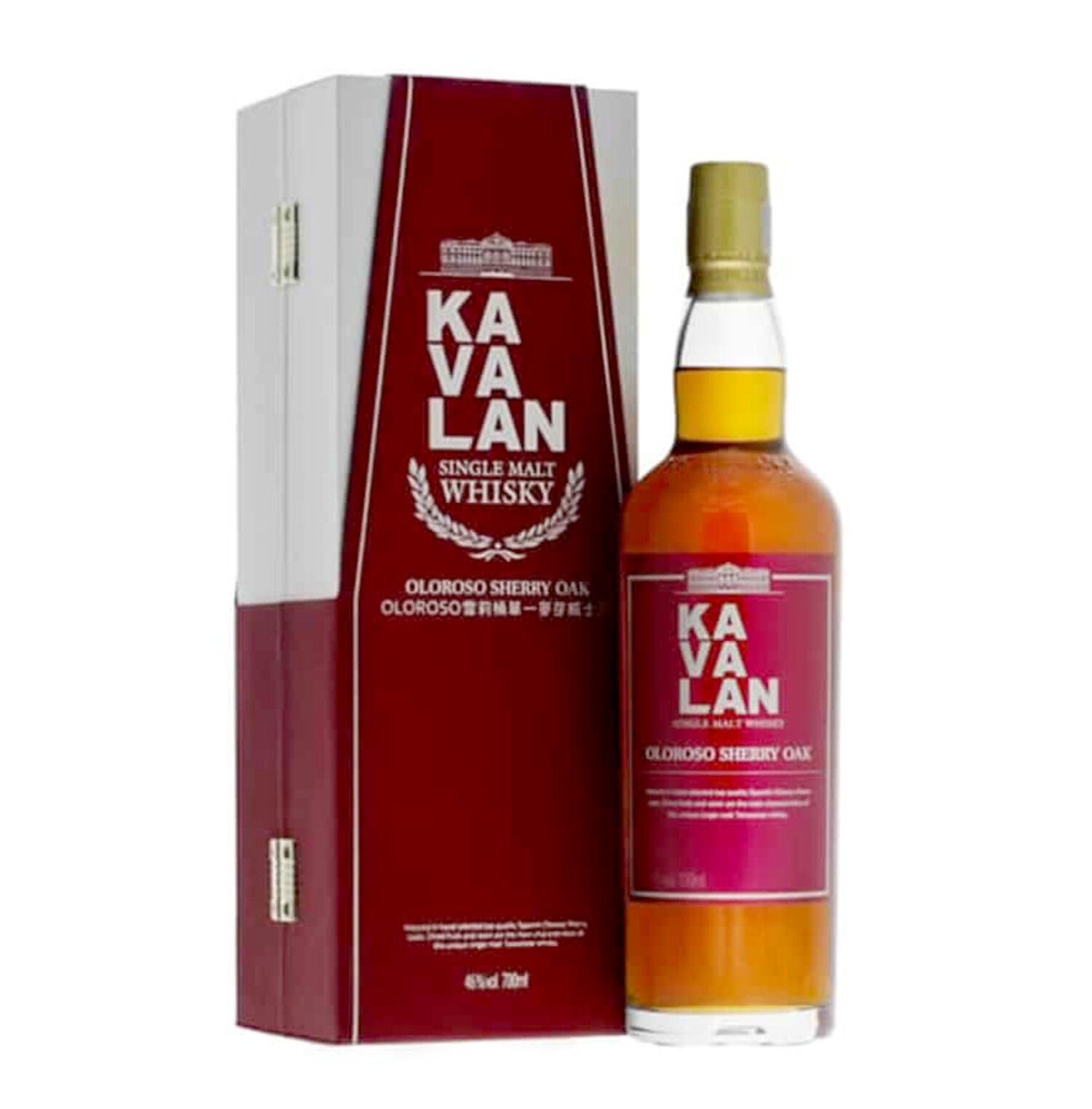 Kavalan Sherry Oak Single Malt Taiwan Whisky 46% Alc 750ml $145