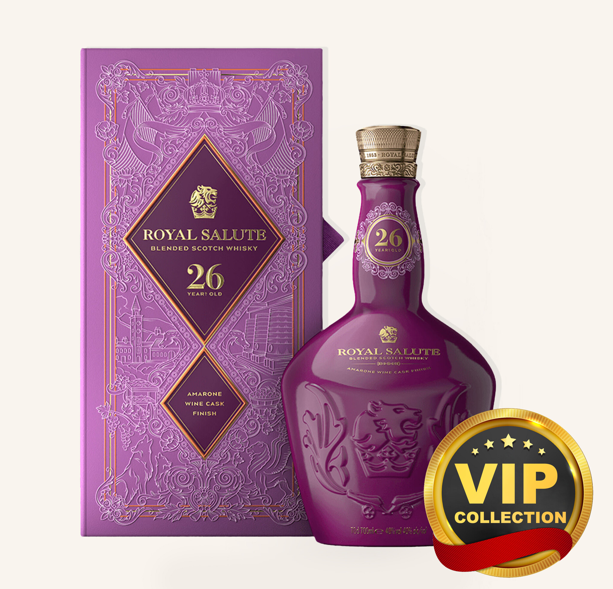 Royal Salute 26 Yr Amarone Wine Cask Finish Blended Scotch Whisky