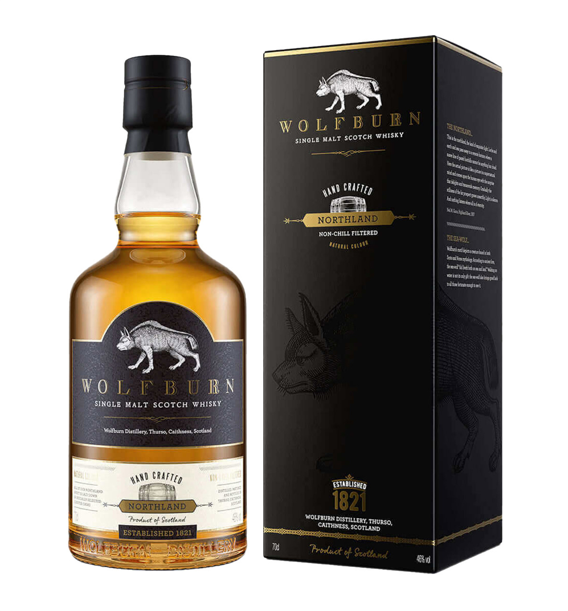 Wolfburn Northland Single Malt Scotch Whisky 750ml $61 - Uncle