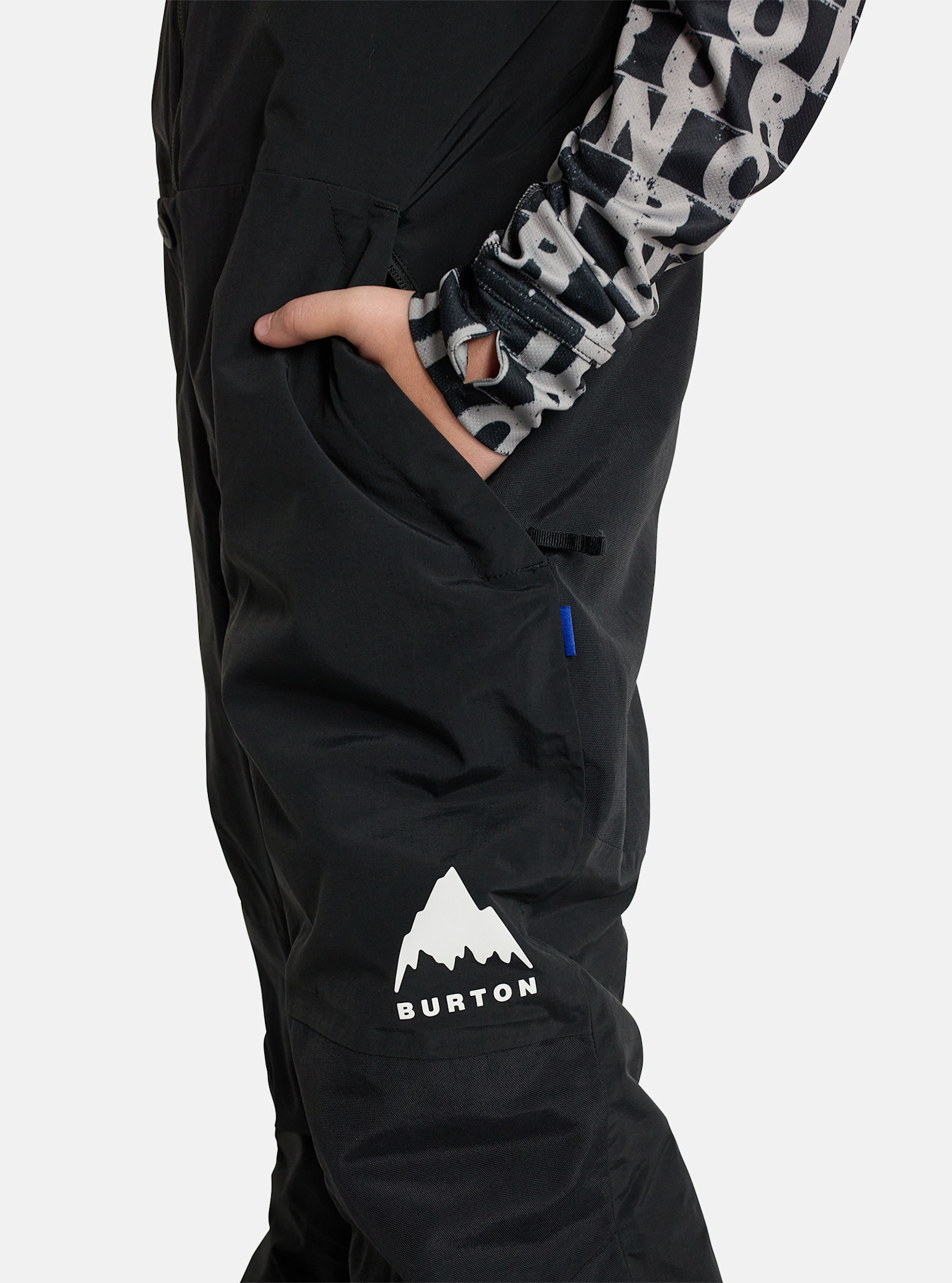 Burton Skylar 2L Bib Pants (Youth) 2025 | True Black - The Drop