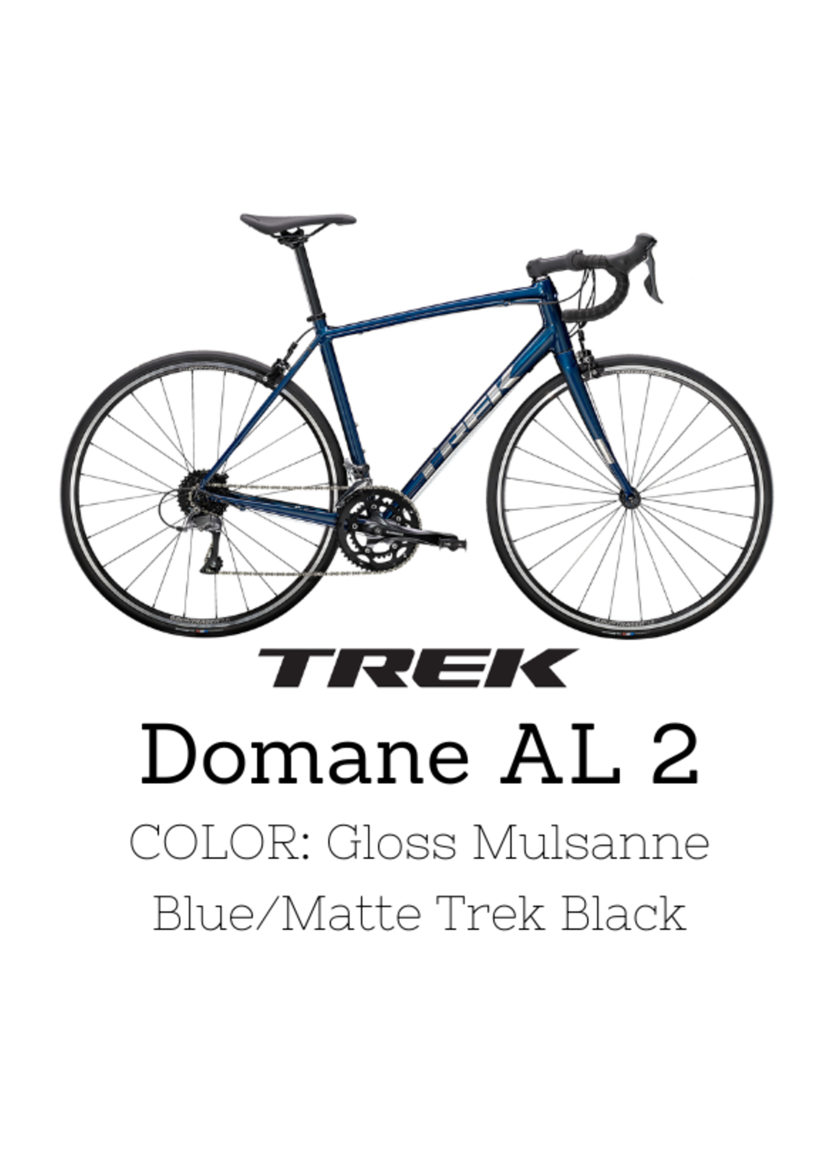 TREK Domane AL2 52 フレーム 輪行袋付き TREK 2018年 Domane AL2 52