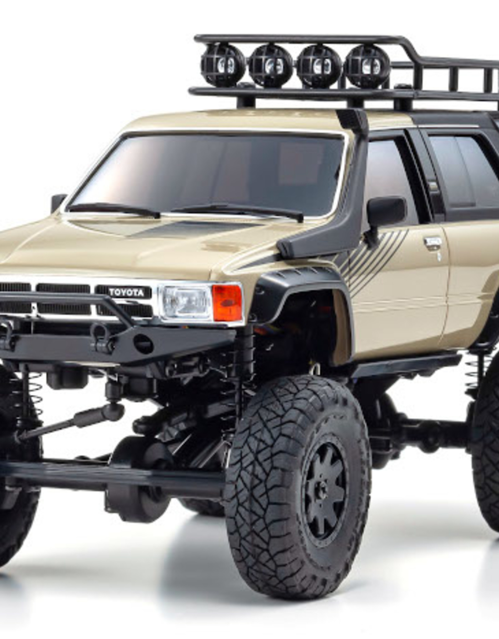 KYO32524SY Mini-Z 4X4 Toyota 4 Runner sand roofrack Ready Set