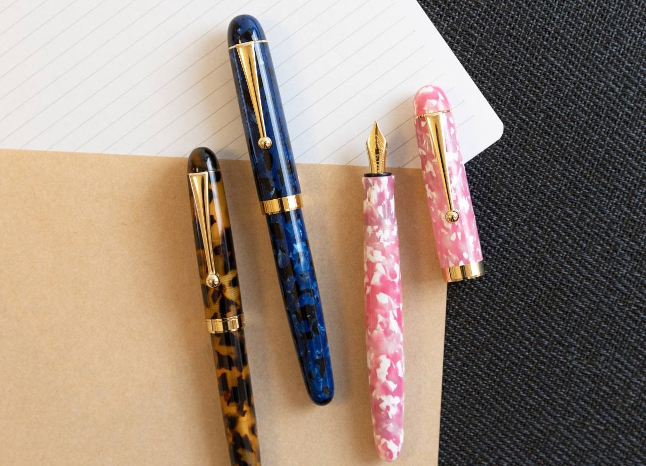 加藤製作所 セルロイド万年筆 金ペン K14 【公式通販】