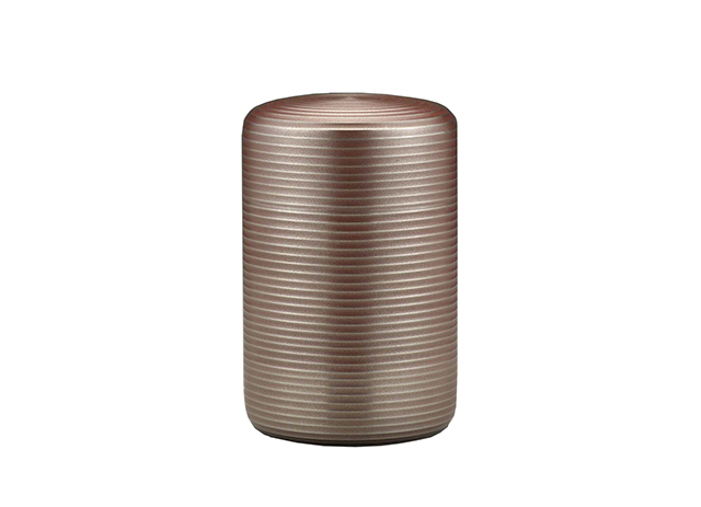 錫製の茶筒|千寿 職人技で高い密閉性 -大阪錫器