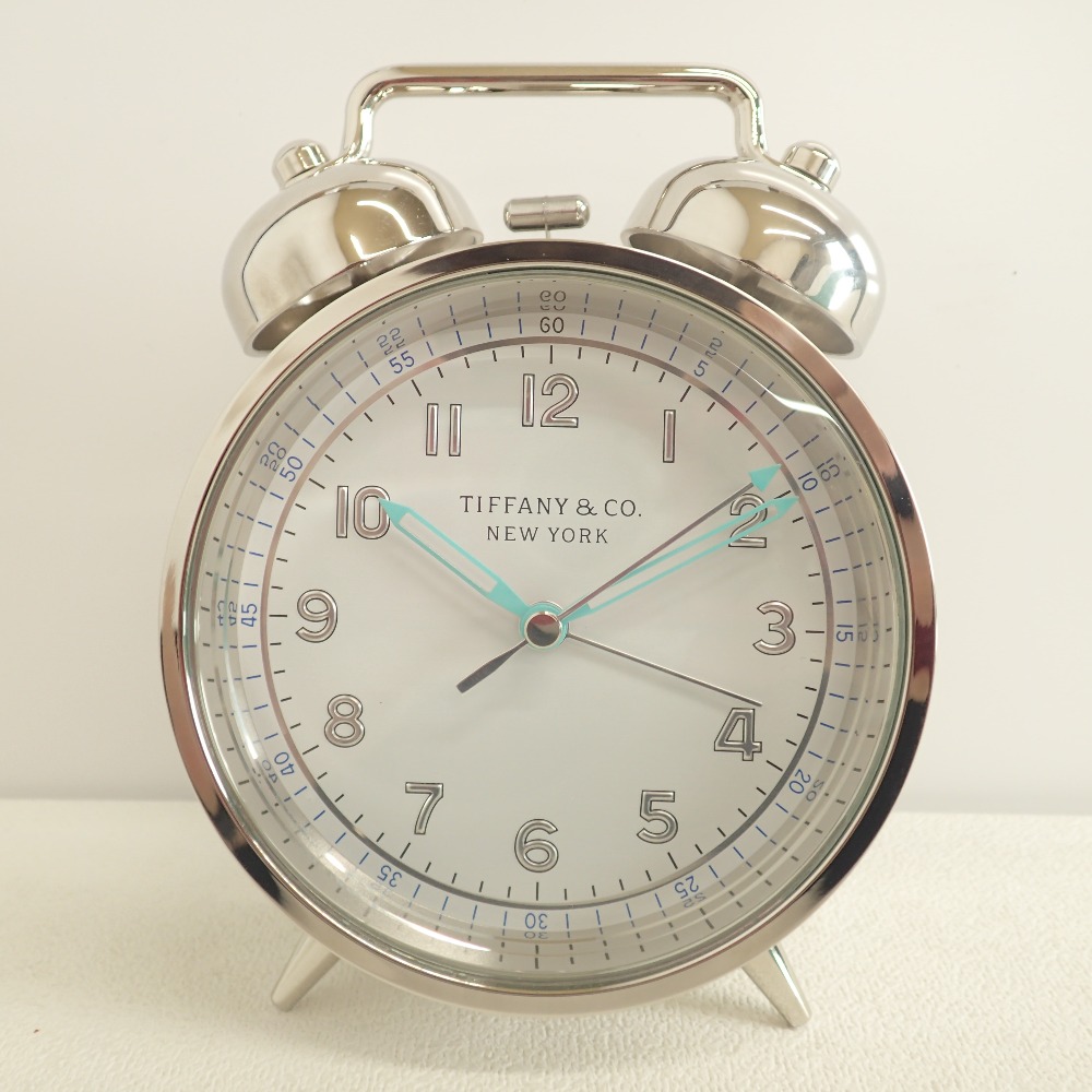 広尾店でティファニーのツインベルアラームクロックをお買取しました