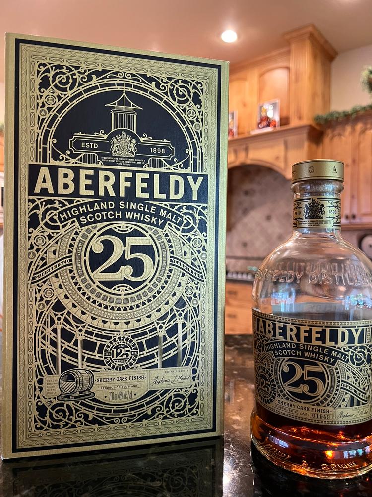 Aberfeldy 25 Year Old 125 Anniversary Limited Edition Single Malt