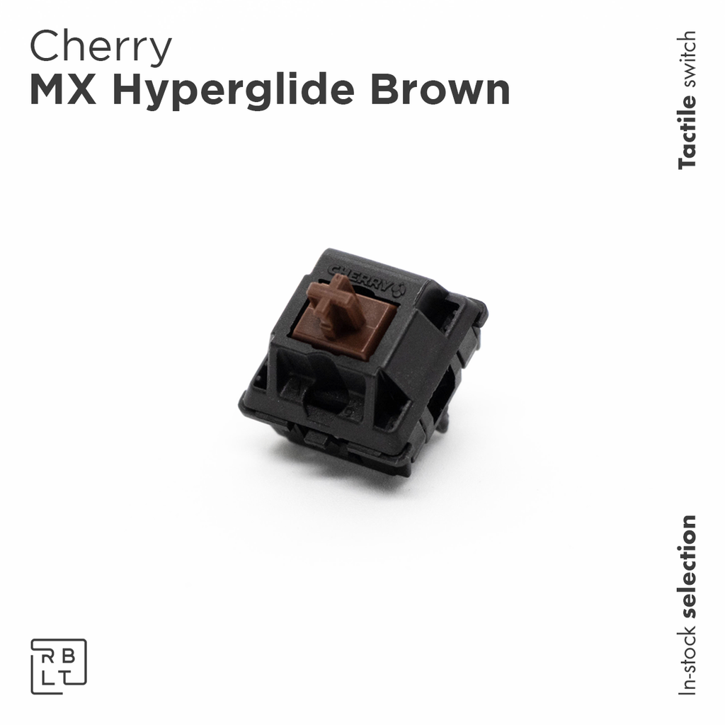 Cherry MX Hyperglide Brown Tactile Switch – Rebult Keyboards