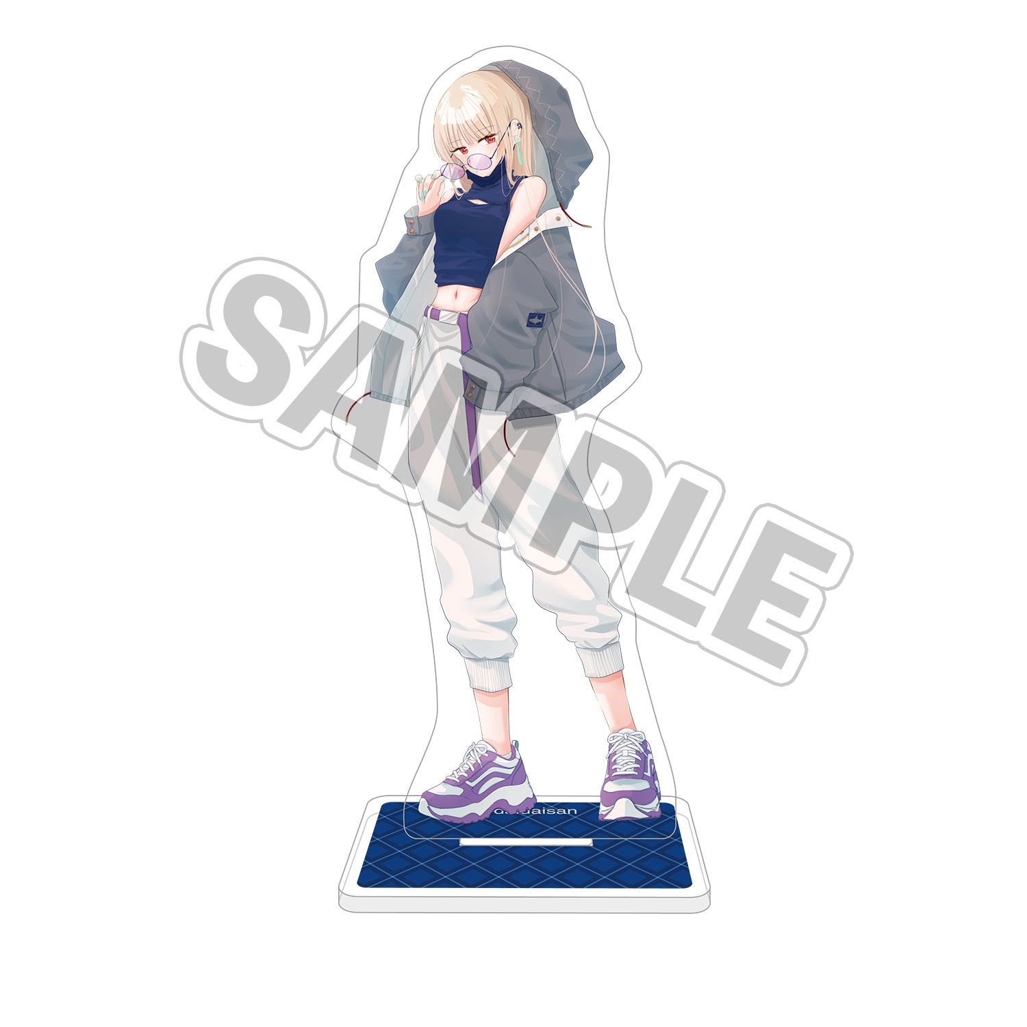 レトロ モデル 描き下ろし アクリルスタンド アクアリウムは踊らない