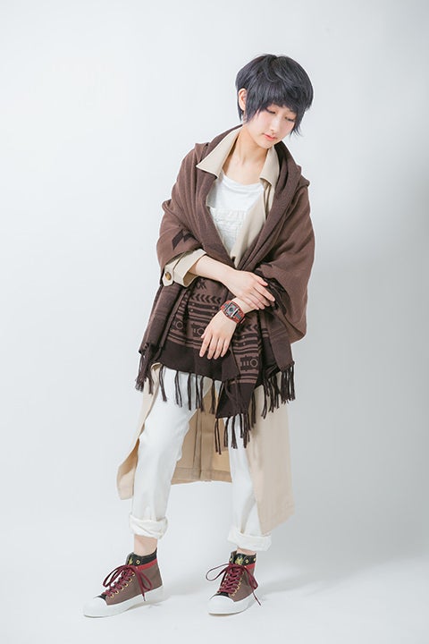 GOD EATER ゴッドイーター ソーマ フード付きストール TVアニメ『GOD