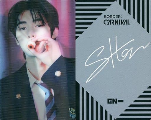 ENHYPEN BORDER：DAY ONE ソンフン直筆サイン入りポラロイド ENHYPEN