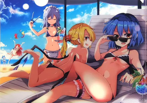 東方project レミリア 水着 美少女 クリアファイル VZ11 東方project