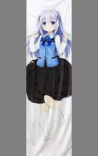 「ご注文はうさぎですか？」のチノちゃんの抱き枕　ロングクッション ☆【未開封】ご注文はうさぎですか? チノちゃん添い寝抱き枕カバー チノ