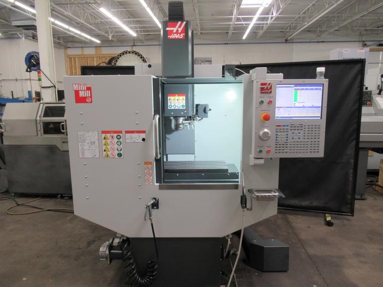 Haas Mini Mill, NextGen CNC Control, 10 Station Tool Changer, Chip