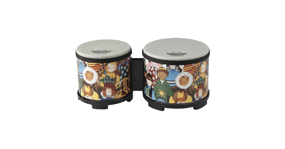 2セット REMO RHYTHM CLUB BONGOS LREMRH56000 Remo RH-5600-00 Rhythm