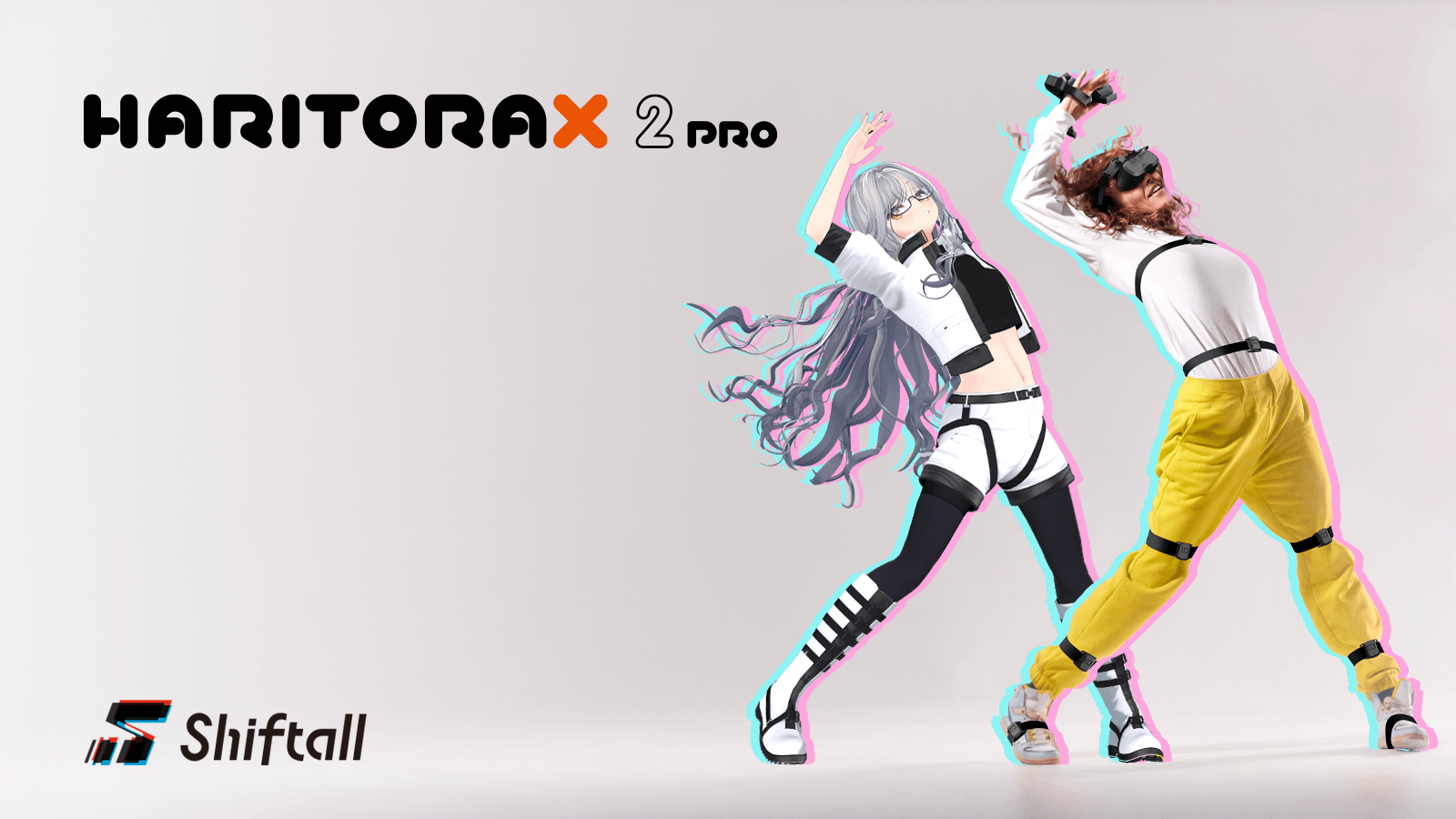 HaritoraX 2 Pro - Fully wireless full-body tracking device | Shiftall