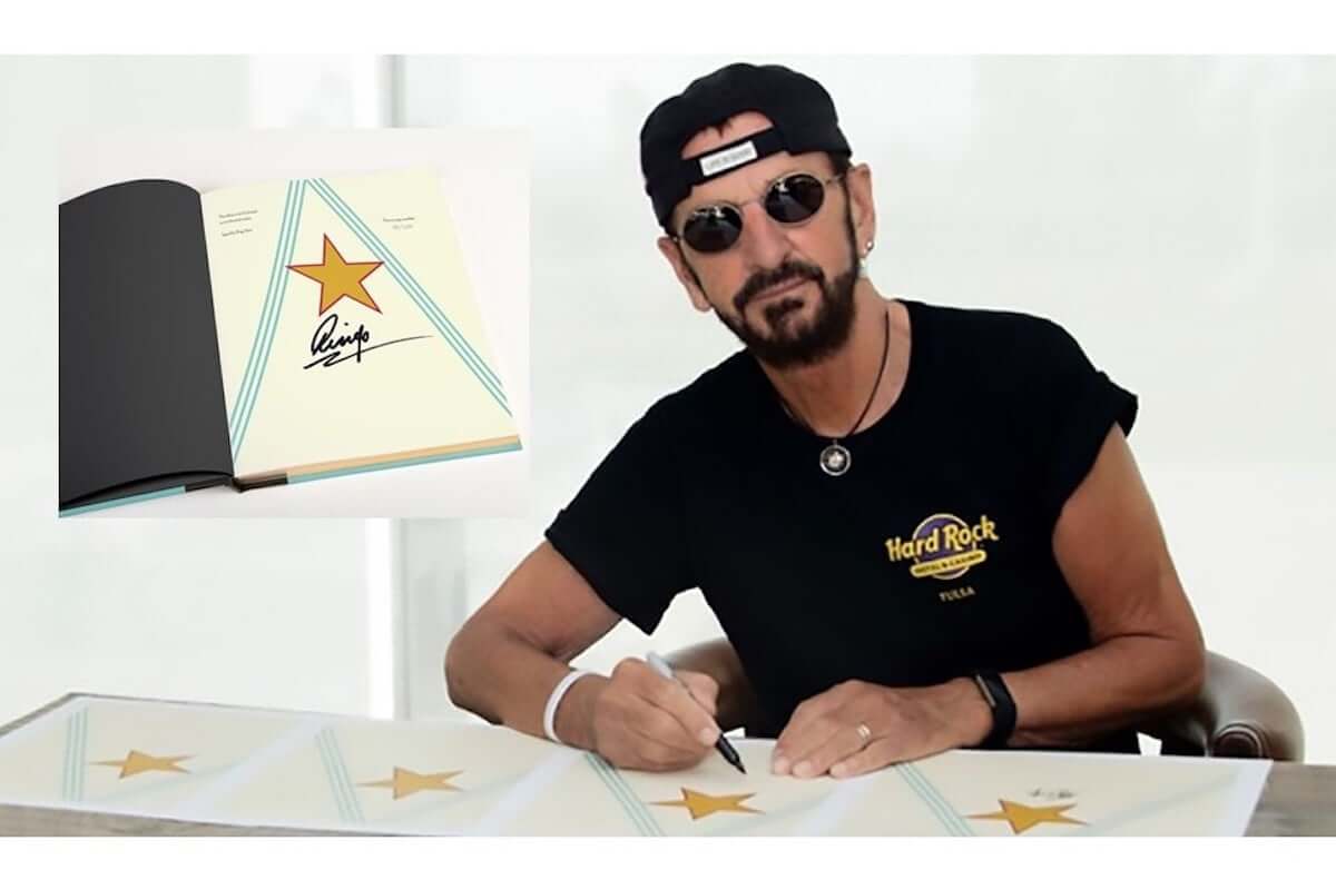 ビートルズ ポール・マッカートニー＆リンゴ・スター直筆サイン入り