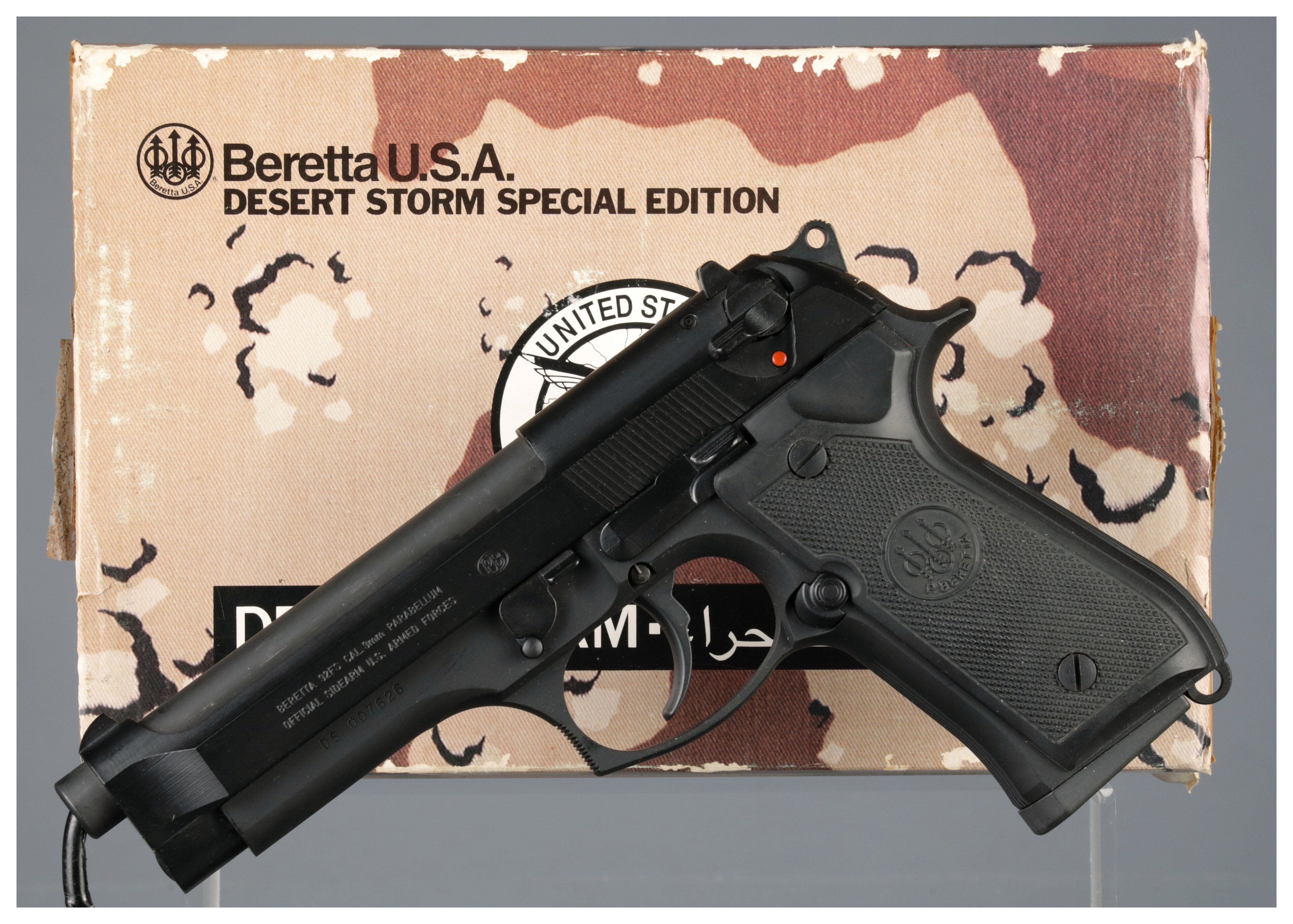 Beretta Model 92FS Special Edition Desert Storm Pistol with Box