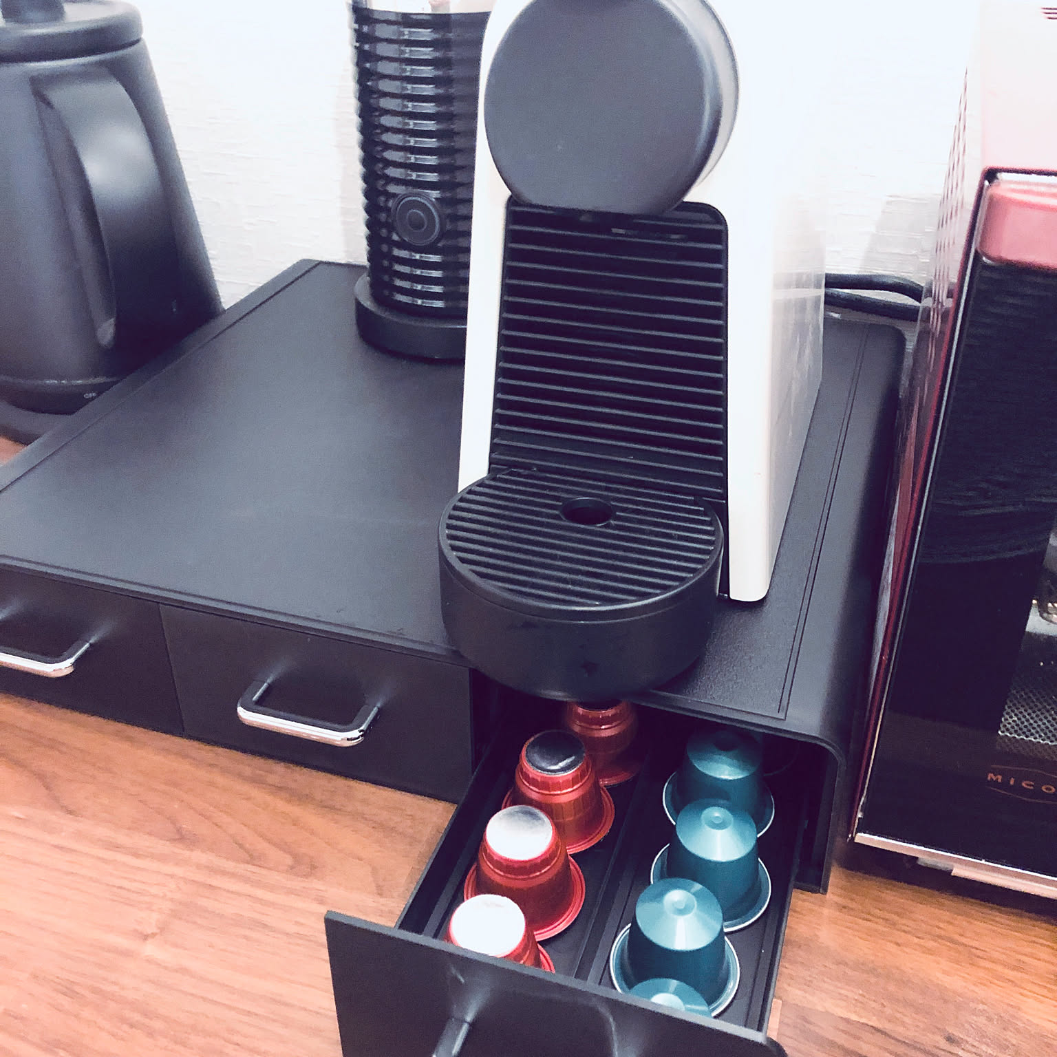 ネスプレッソdisplay cube カプセルケースアクリルケース10個