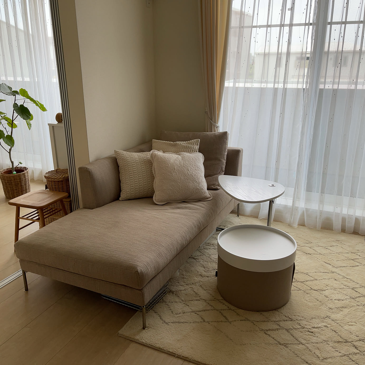 取付無料！アクタス テクタ K22 オーク材北欧モダン風昇降式サイド