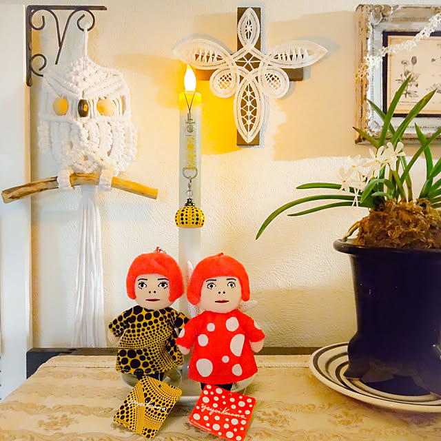 草間彌生 マスコット YAYOIちゃんプラッシュ 松本市美術館限定