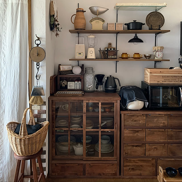 茶棚 茶箪笥 唐木家具 和風ヴィンテージ 【公式通販】