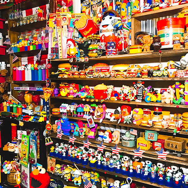 80年代ケロッグシェルフストアディスプレイアメトイショーケース店舗用