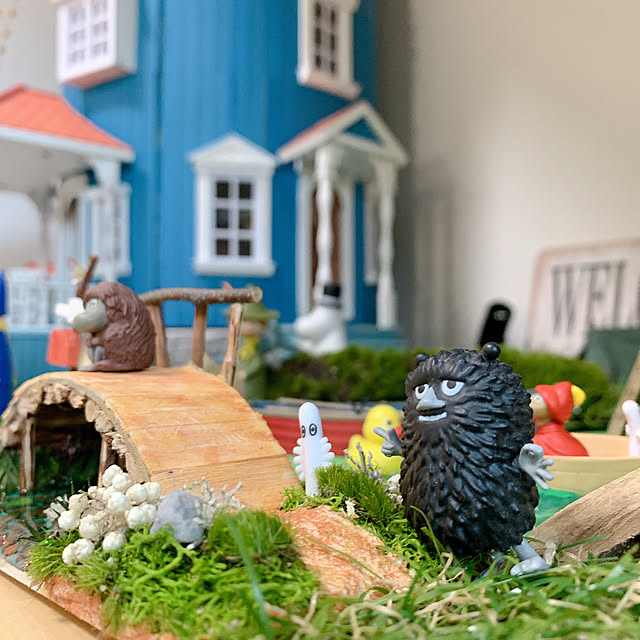 アラビア フィンランド リトルミィ ムーミン 寝そべり お絵描き 陶器