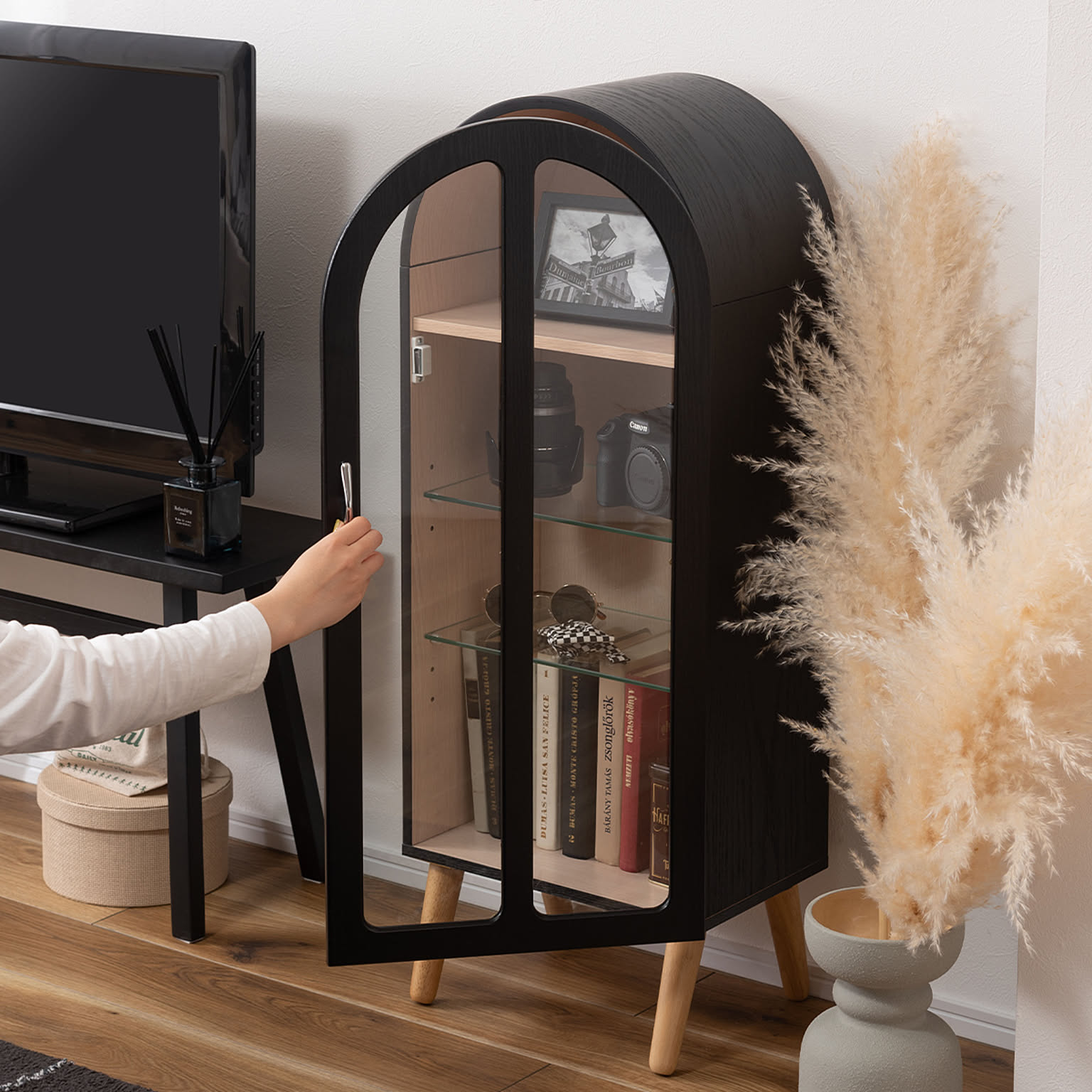 東谷 コレクションシェルフ シェルフ ラック アーチ型 棚 収納