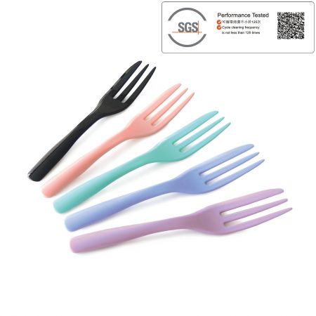 10cmフランス式ケーキフォーク | 台湾の高品質な使い捨てプラスチック