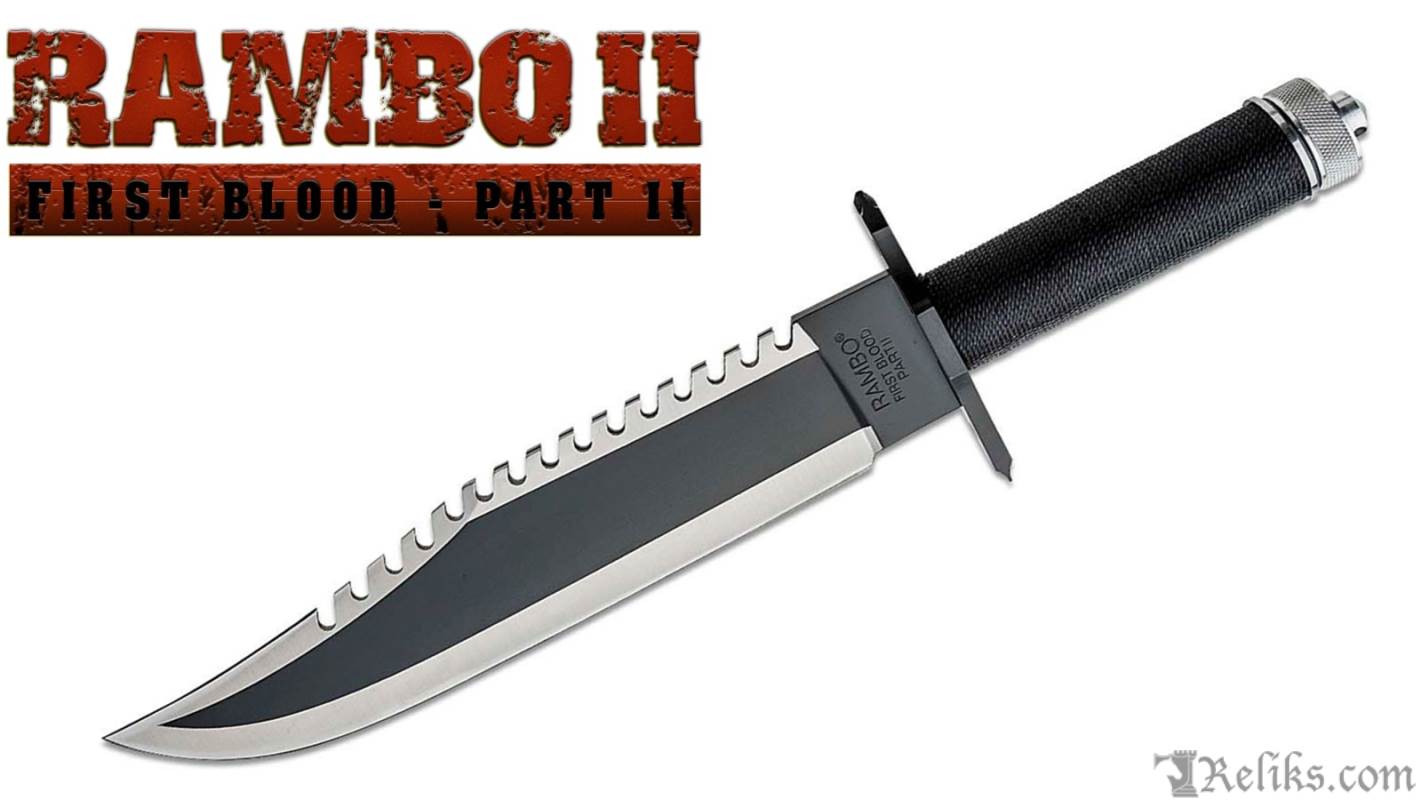 Rambo First Blood Part II Knife - Tactical Survival Knives at