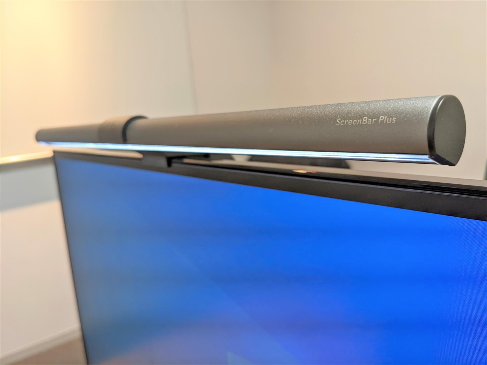 BenQ ScreenBar Plusをレビュー！モニター掛け式ライトでデスク作業を