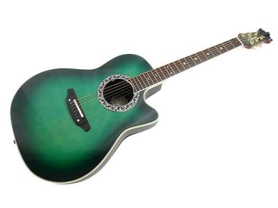 Morris Tornado Z-2SE グリーン 低弦高で弾きやすい エレアコ Morris