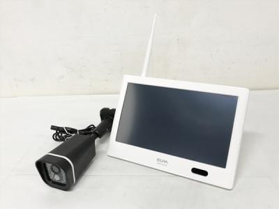 ELPA ワイヤレスカメラ モニターセット CMS-H1001 未使用に近い】○1