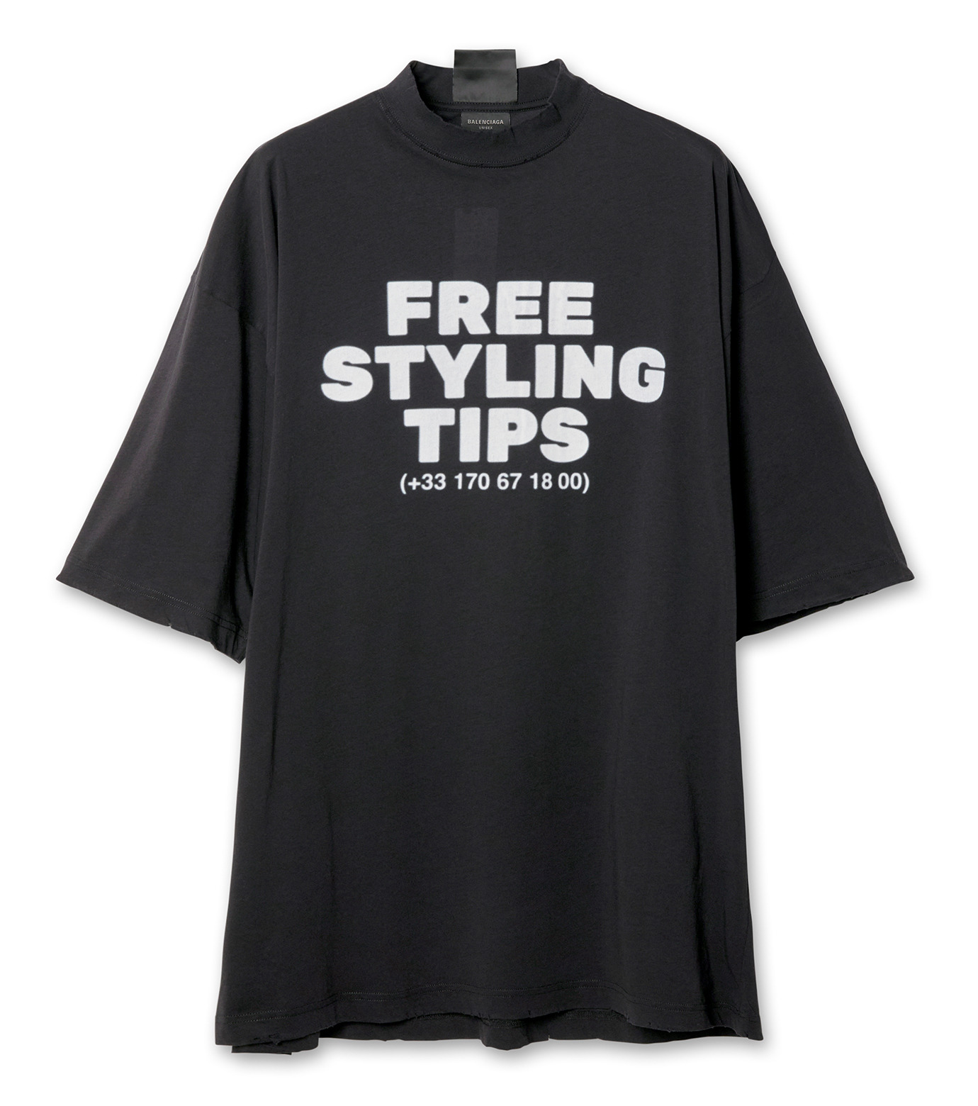 バレンシアガ - BALENCIAGA | Large Fit T-Shirt-Black-Mの通販
