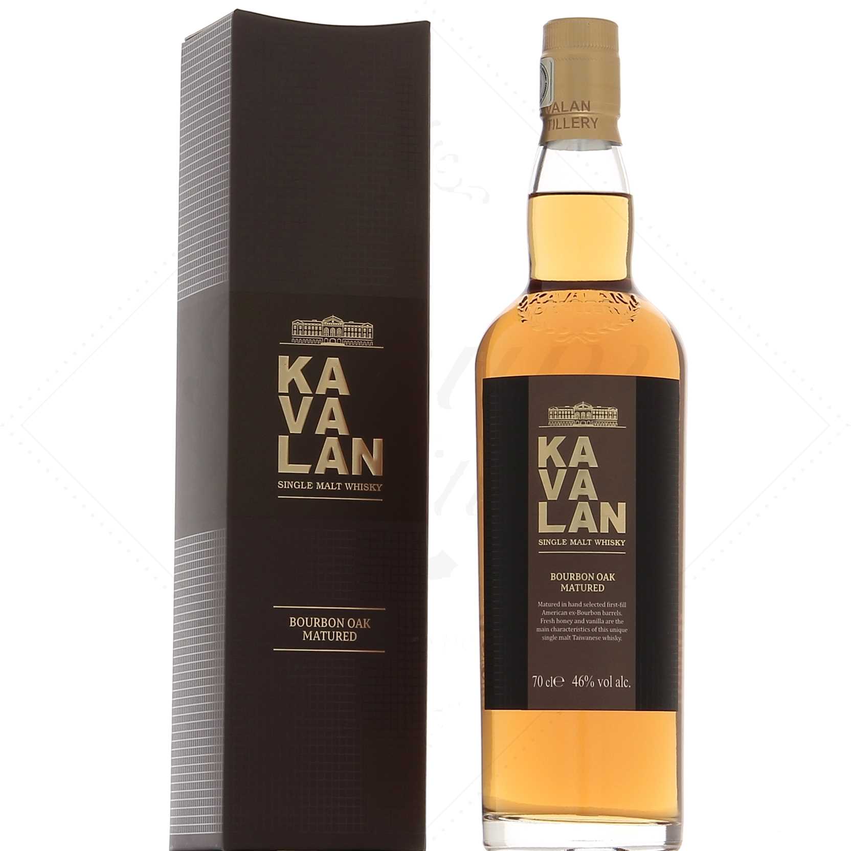 Kavalan ex-bourbon Oak 46° - Rhum Attitude