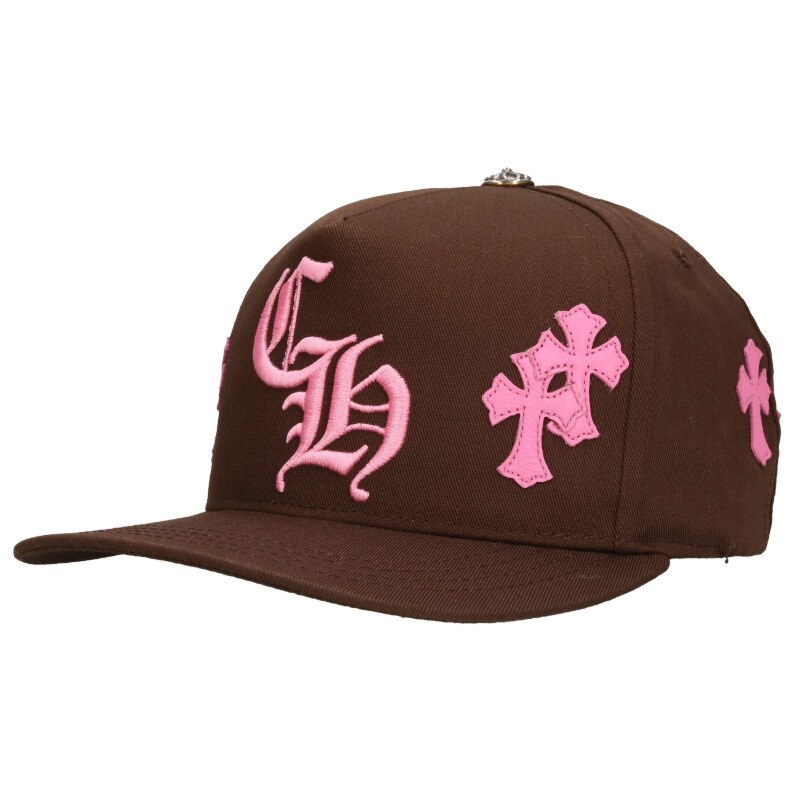 CHROME HEARTS ピンクメッシュキャップ クロムハーツハーツキャップ