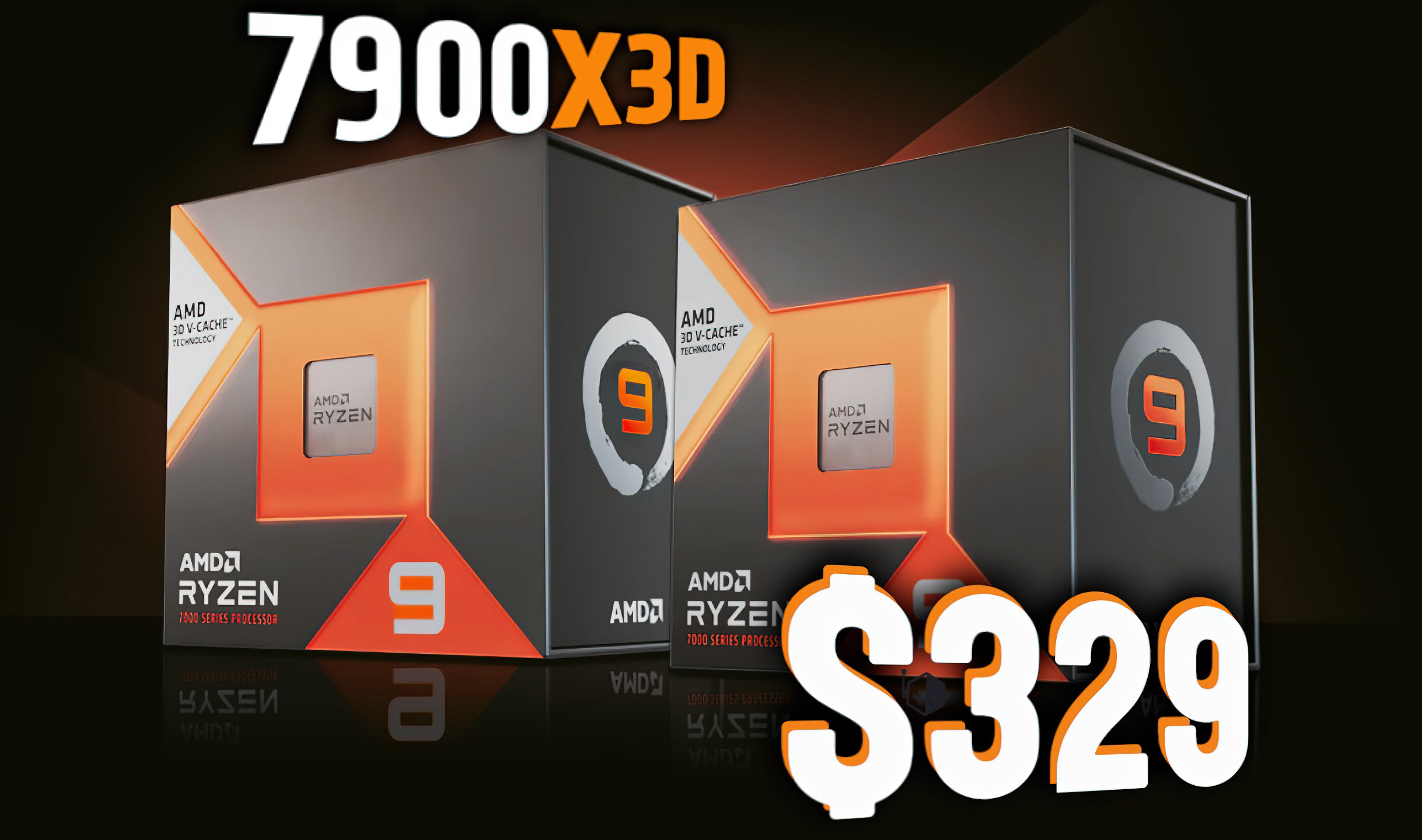 AMD Ryzen 9 7900X3D CPU Now Available For $329 US, 12 Cores With