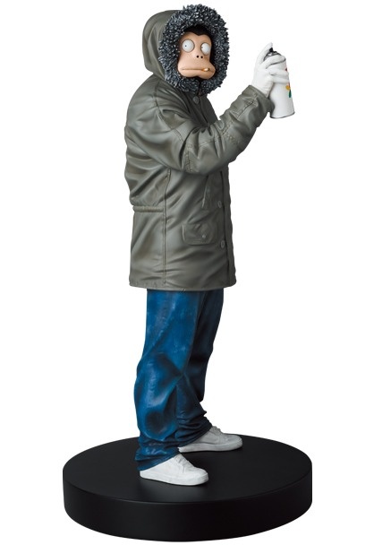 Monkey Mask Session Sculpture by James Pfaff x Banksy x Medicom