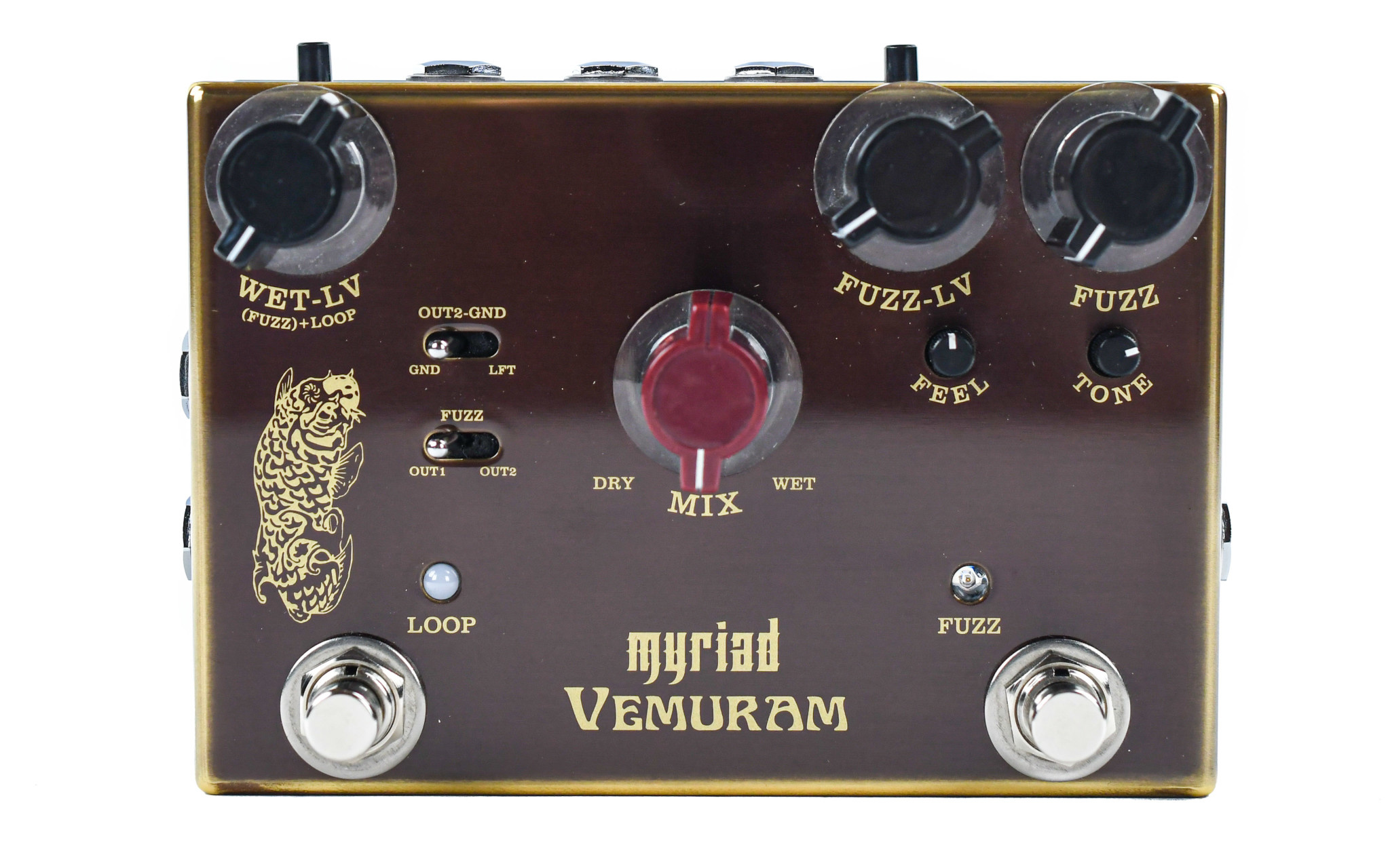 MFZ (myriad fuzzのモディファイ品)HMPF様制作 MFZ (myriad fuzzの