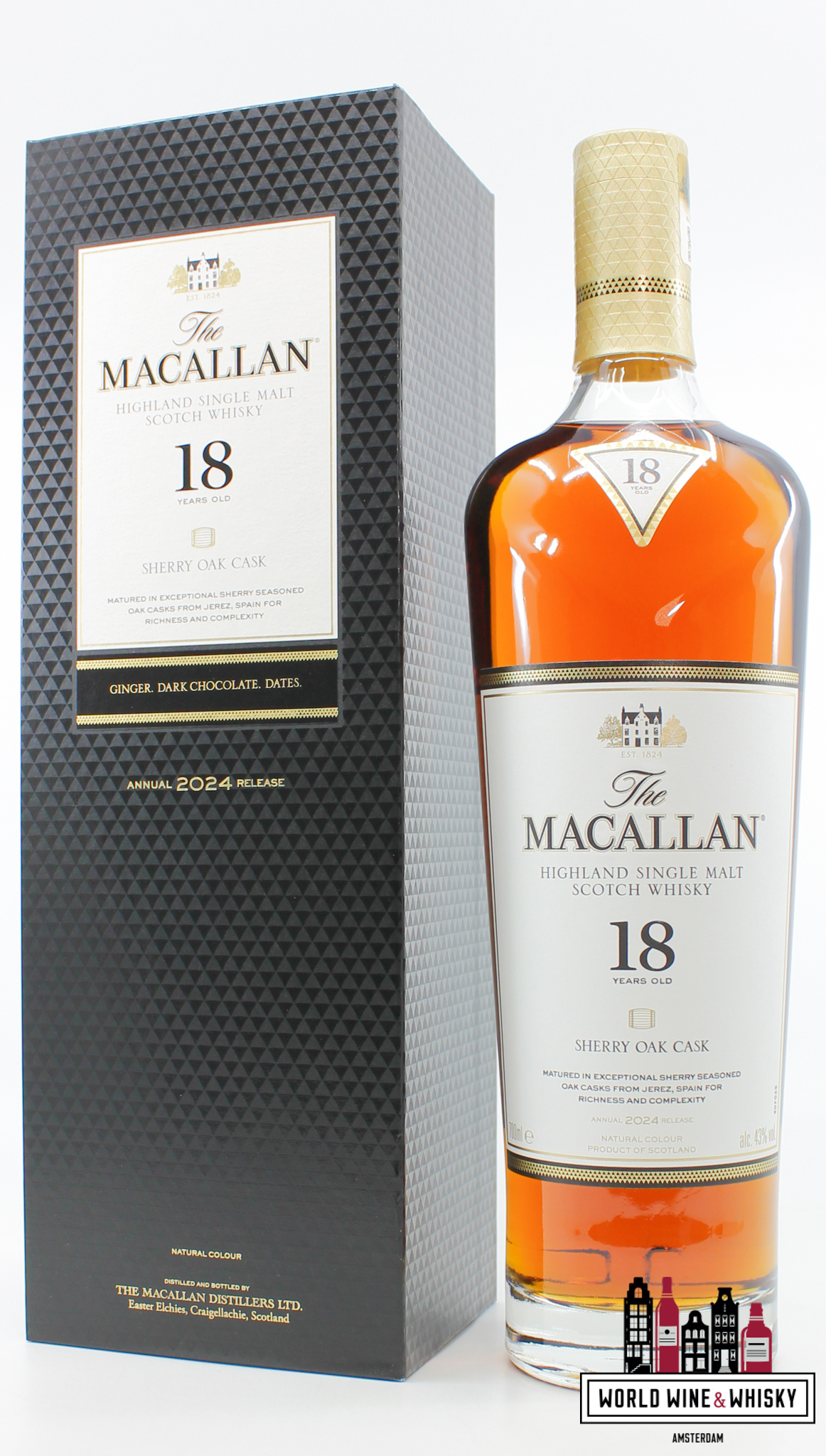 macallan 18 M 24 (25年)