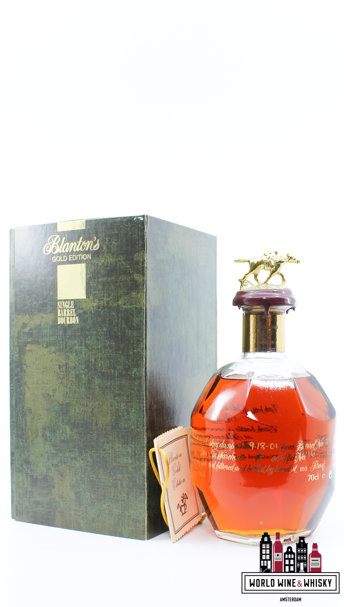 Blanton's Gold Edition 1999年ボトリング Blanton's Gold Edition
