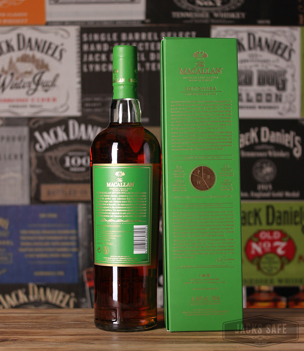 The Macallan - Edition N⁰ 4 - 700ml - 48,4% - Jack's Safe