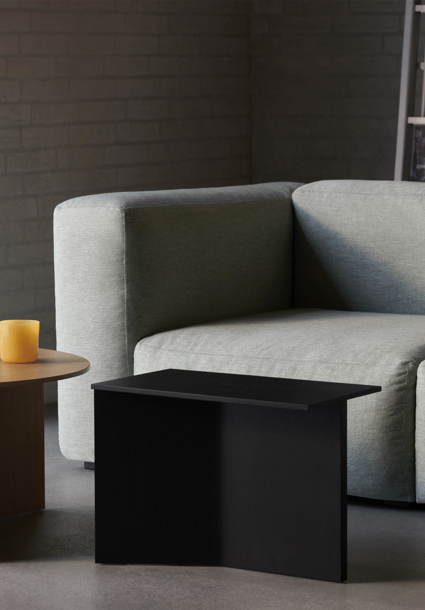 Slit table wood - Oblong - - espoo. design store