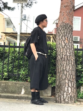 COMME des GARCONS SHIRTのアイテムを使った「サルエルパンツ」の人気