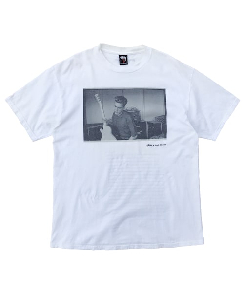 STUSSY（ステューシー）の「STUSSY × Josh Cheuse / Photo Tee / White
