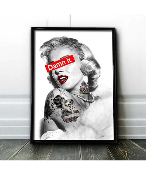 ケイト・モス supreme フレーム付き ポスター✨ Supreme/ Kate Moss