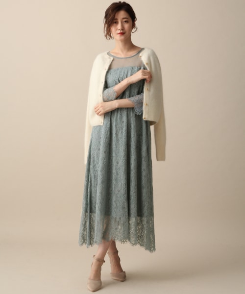 2Pレースキリカエジャケット＊ワンピース HARE（ハレ）の「2WAYレース